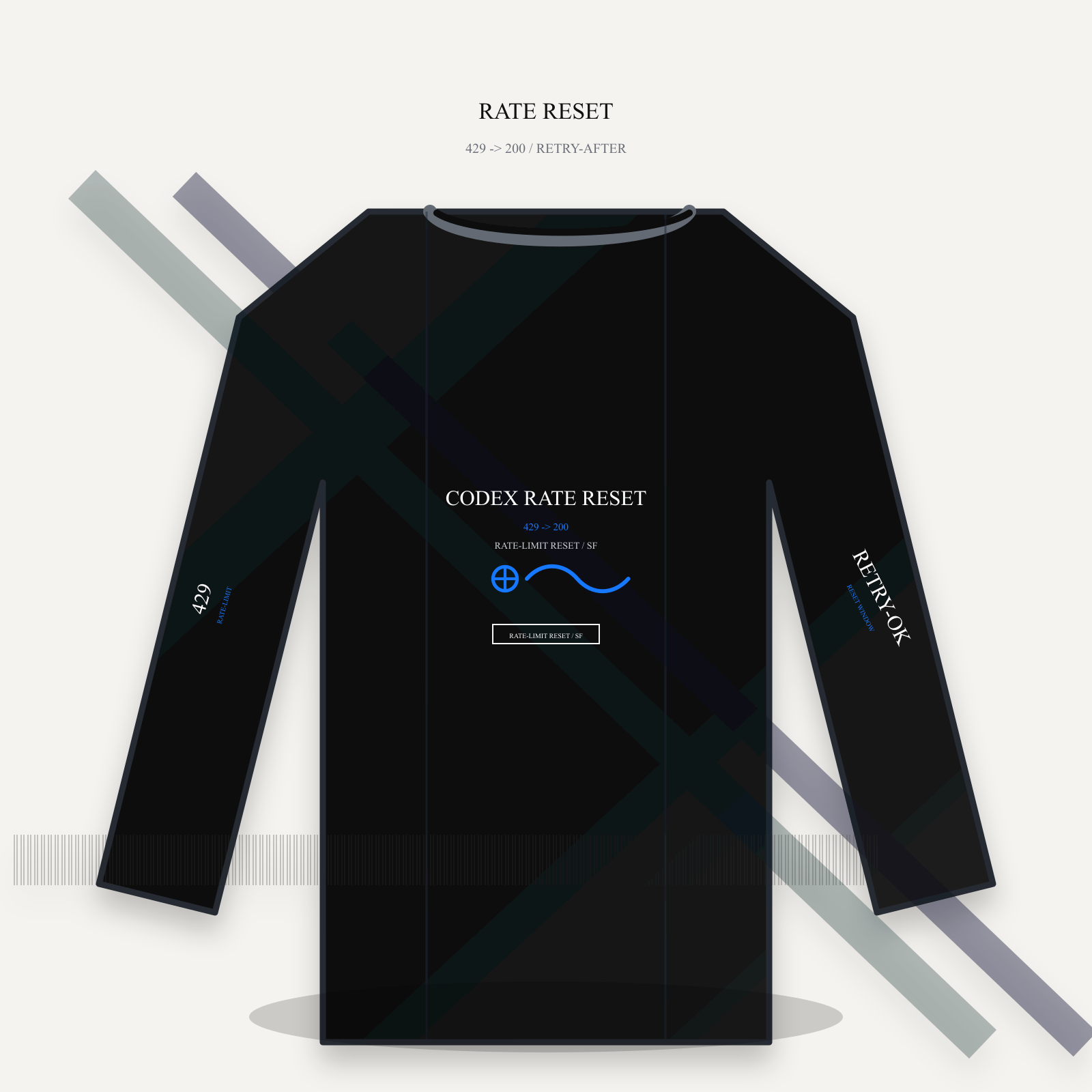 Codex Rate Reset Long Sleeve Tee view 4