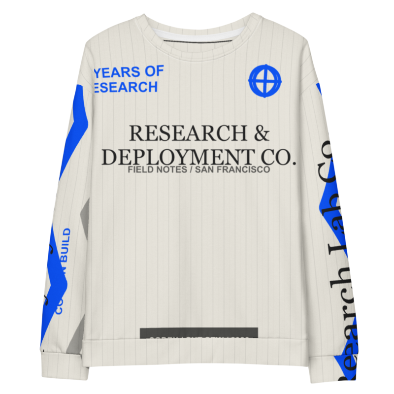Research & Deployment Co. Cotton Sweatshirt view 2